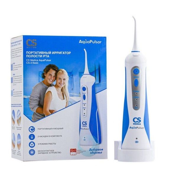 Изображение товара Ирригатор CS Medica AquaPulsar CS-3 Basic Ирригатор CS Medica AquaPulsar CS-3 Basic фотография