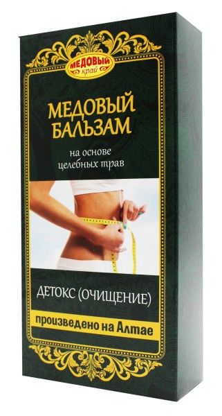 Изображение товара Медовый бальзам Детокс Медовый край 250мл Медовый бальзам Детокс Медовый край 250мл фотография