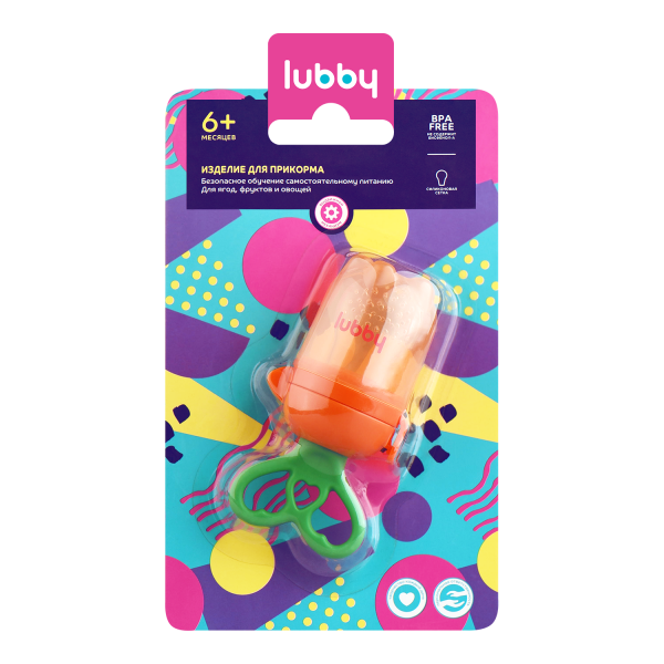 Изображение товара Лабби Изделие для прикорма «Жуй'КА LUBBY silicone», от 6 месяцев Лабби Изделие для прикорма «Жуй'КА LUBBY silicone», от 6 месяцев фотография