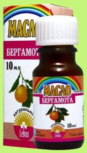 Эфирное масло Бергамота, 10 мл (Лекус)