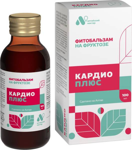 Изображение товара Фитобальзам Кардио плюс БАД Алтайский Нектар 100мл Фитобальзам Кардио плюс БАД Алтайский Нектар 100мл фотография