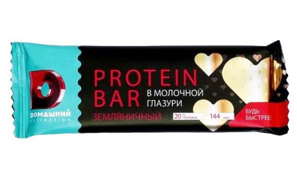 Изображение товара Батончик мюсли протеиновый секрет хорошей девочки земляничный 40г Батончик мюсли протеиновый секрет хорошей девочки земляничный 40г фотография